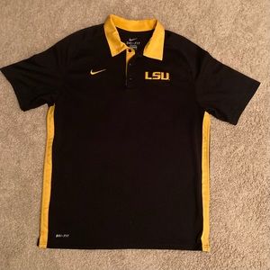 Men’s LSU Nike Dri-fit Polo
